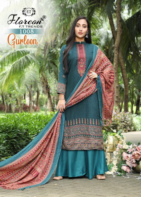 Floreon Gurleen Casual Wear Pashmina Wholesale Dress Material Collection